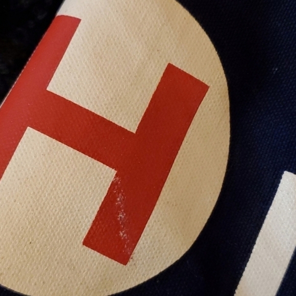 Vintage \'90\'s Tommy Hilfiger Blue Rucksack Bag/Backpack main image 5